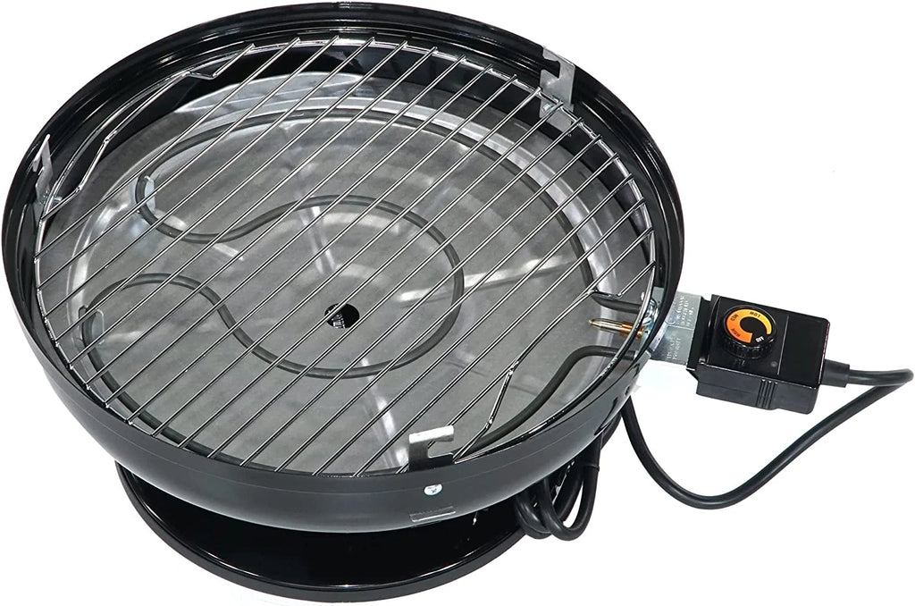 Americana 2120.4.131 Lock 'n Go Portable Electric Grill in Black