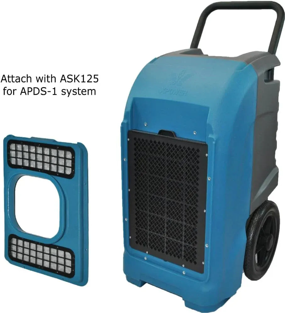 XPower 125 Pint Portable Commercial Dehumidifier, Model# XD-125