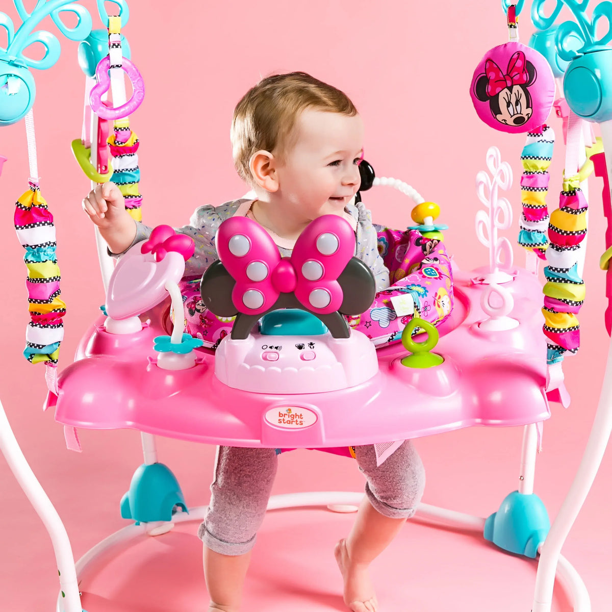 Baby Minnie Mouse PeekABoo Activity Jumper, 6-12 Months