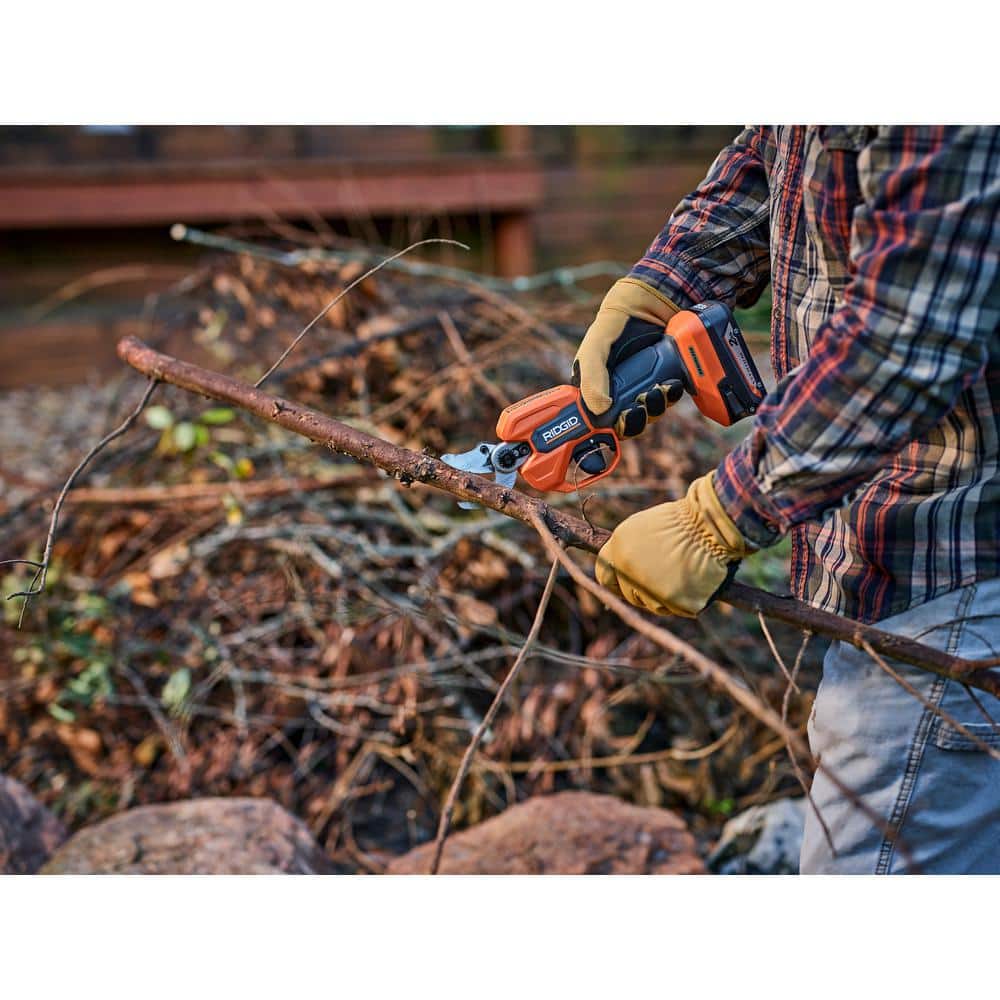 18V Brushless Cordless Battery Pruner with 2.0 Ah Battery and Charger R01301K