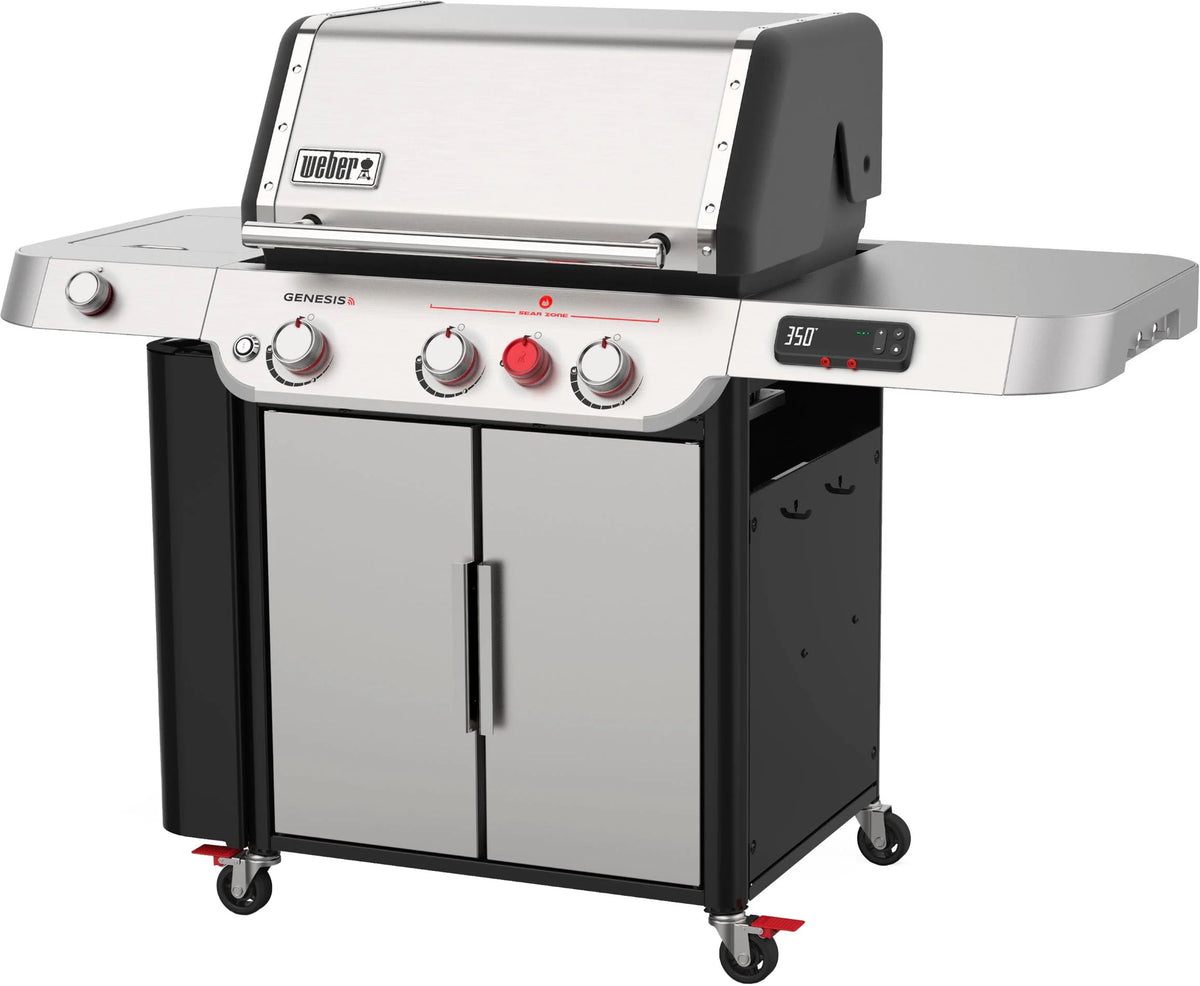 Weber - Genesis Gas Grill SX-335 Propane Gas Grill - Stainless Steel