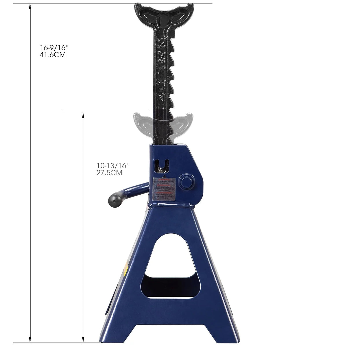 TCE Hydraulic Trolley/Floor Jack Combo with 2 Jack Stands, 2 Ton ,Blue, W8201-U