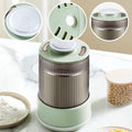 Electric Grain Mill with S-Shaped Blade and Stainless Steel Bowl