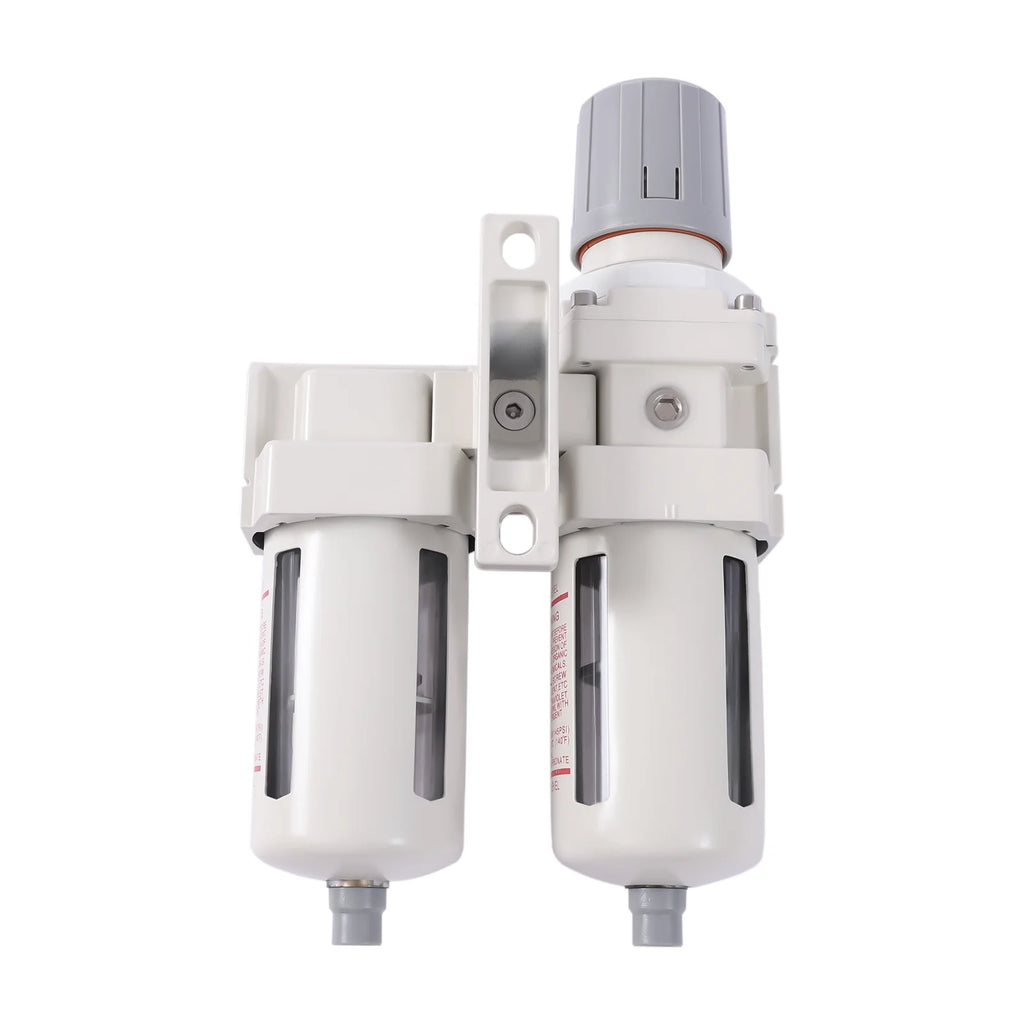 YIYIBYUS 1/2 NPT Air Pressure Regulator, Air Dryer Filter System, Water Trap Separator Semi-automatic Drain
