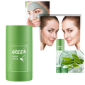 Green Tea Face Mask Stick with Roll-On Applicator and Blackhead Removal