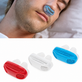 Compact Nasal Airflow Device with Low-Profile Design for Nighttime Use
