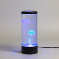 Floating Jellyfish Aquarium Lamp with 5 LED Color Modes and Quiet  Motor