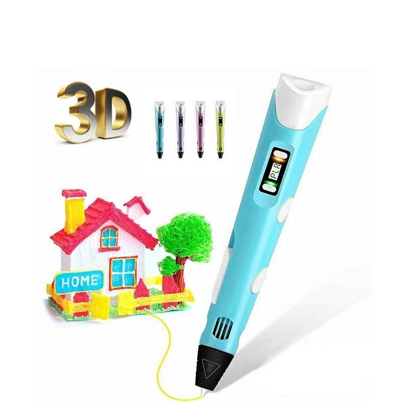 3D Drawing Pen with Temperature Control and Variable Speed, 50m Filament  Included