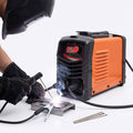 110V Mini Stick Welder Kit, Portable IGBT Inverter Welding Machine, Digital Display, Hot Start and Anti Stick