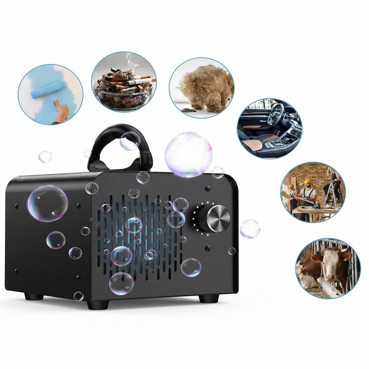 70000mg Ozone Generator for Smoke, Cars, Basements and Pet Rooms