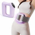 Electric Full Body Fascia Ring Massager with Adjustable Strap, 8 Vibration Modes for Belly, Back, Legs and Waist