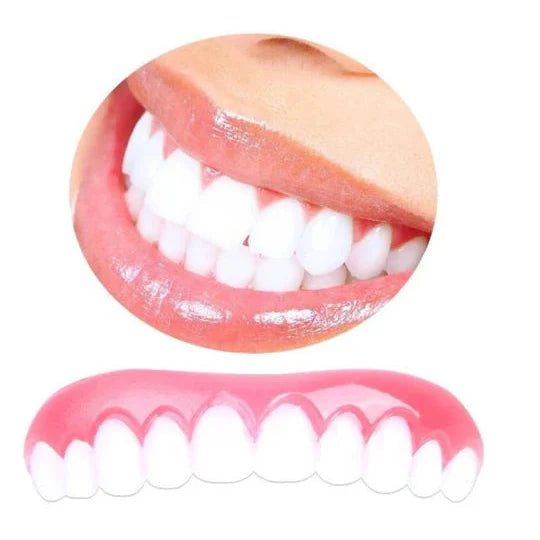 Artificial Teeth Cover, Removable Cosmetic Dental Veneer for a Natural Smile