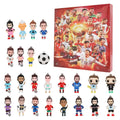 24 Compartment Advent Calendar with Football Toys and Daily Reveals