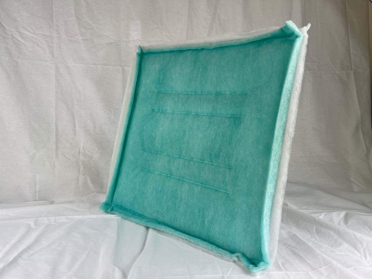 wioboy Paint Spray Booth Tacky Intake Filter Pad 20 x 20 (24 Pack), Series 55 (Internal Wire)