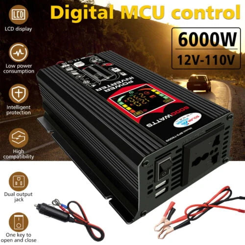 Xhy Solar Panel Kit 400W with Controller and Power Inverter Battery Charger Maintainer for Boat Car RV Motorcycle Marine Automotive