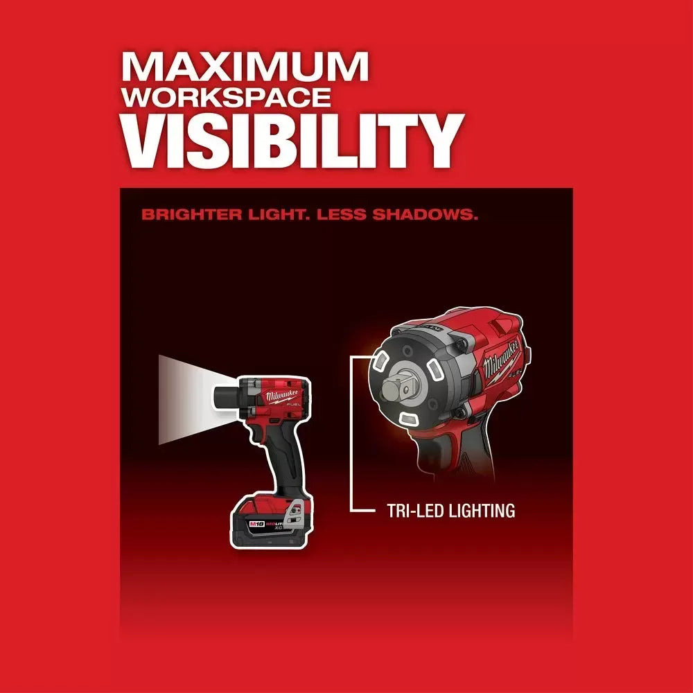 Milwaukee Pre-Sale 2855P-20 M18 FUEL 18V 1/2 Impact Wrench w/ Pin Detent - Bare Tool
