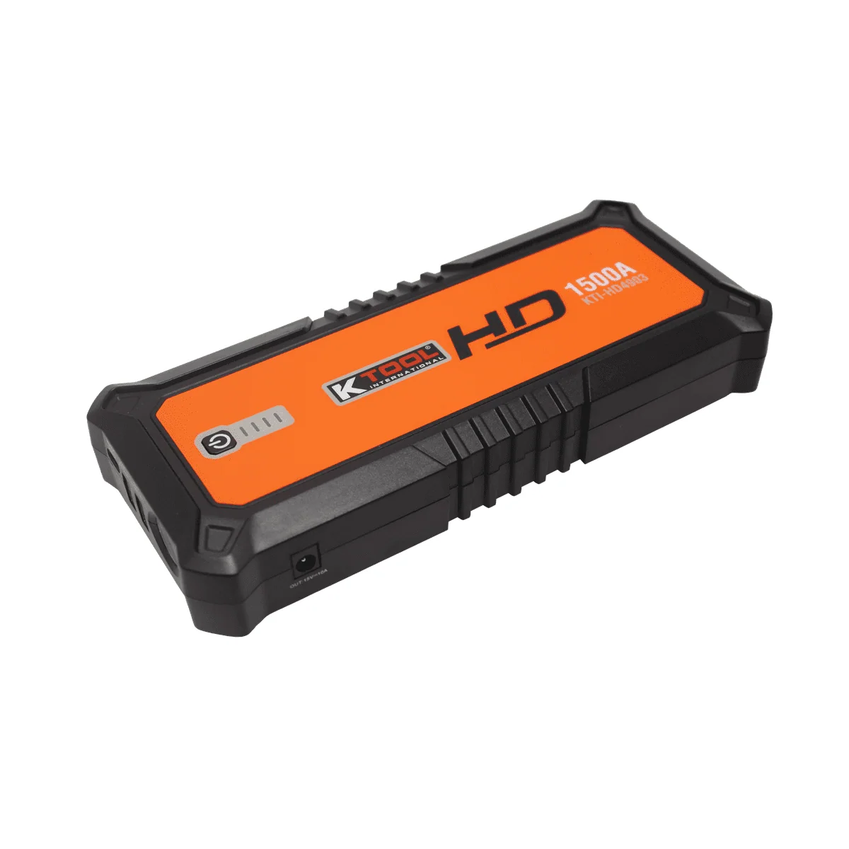 K Tool HD Power Bank Portable Charger Heavy Duty Jump Starter 24000 mAh Jump Starters for Gasoline Engines and 11.0L Diesel Engines Lithium Polymer Emergency Light