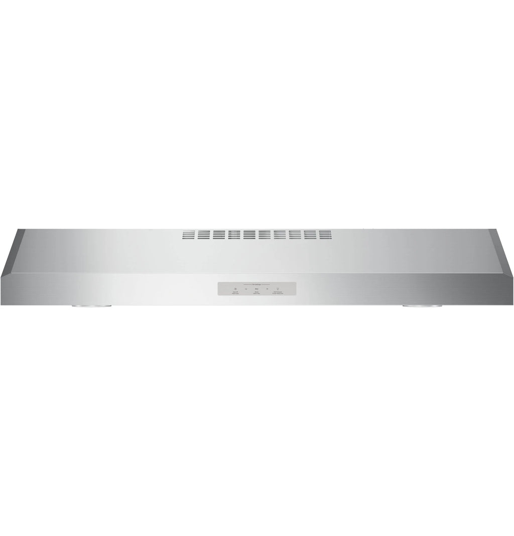 GE Profile - 36 Convertible Range Hood - Stainless steel