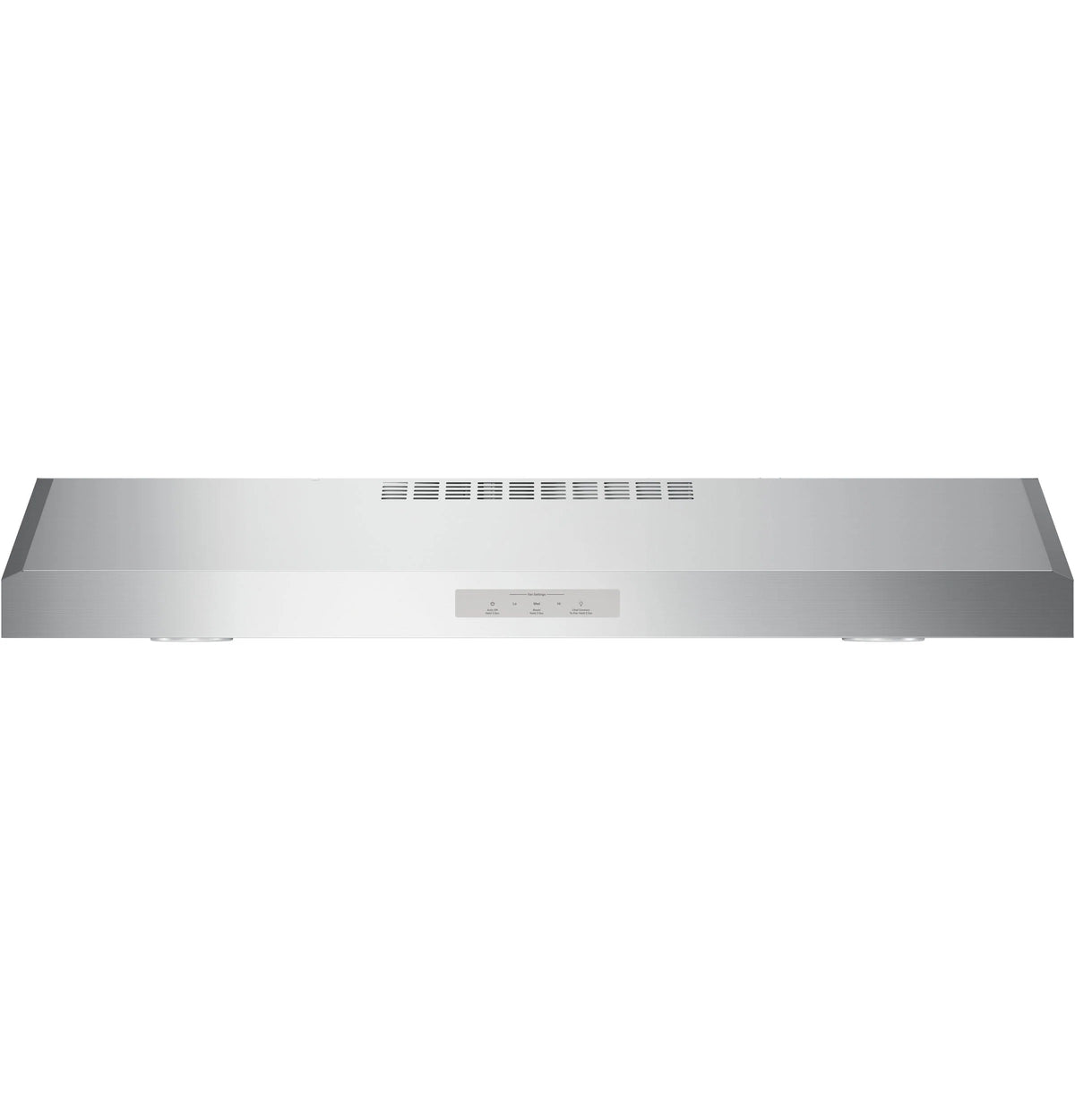 GE Profile - 36 Convertible Range Hood - Stainless steel