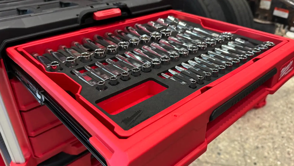 🔥🔥🔥2024 New Super Sale 366-pc Master Mechanics Hand Tool Set with PACKOUTTM Drawers and Dolly