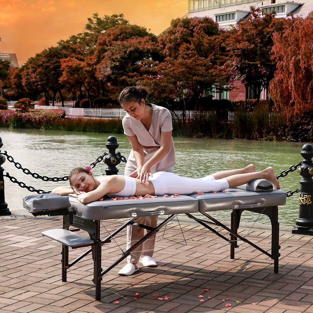 30-Inch Portable Massage Table Package with Memory Foam