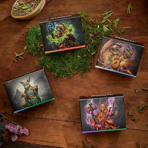 Magic: The Gathering Bloomburrow Commander Deck Bundle – Includes All 4 Decks (Animated Army  Family Matters  Peace Offering  and Squirreled Away)