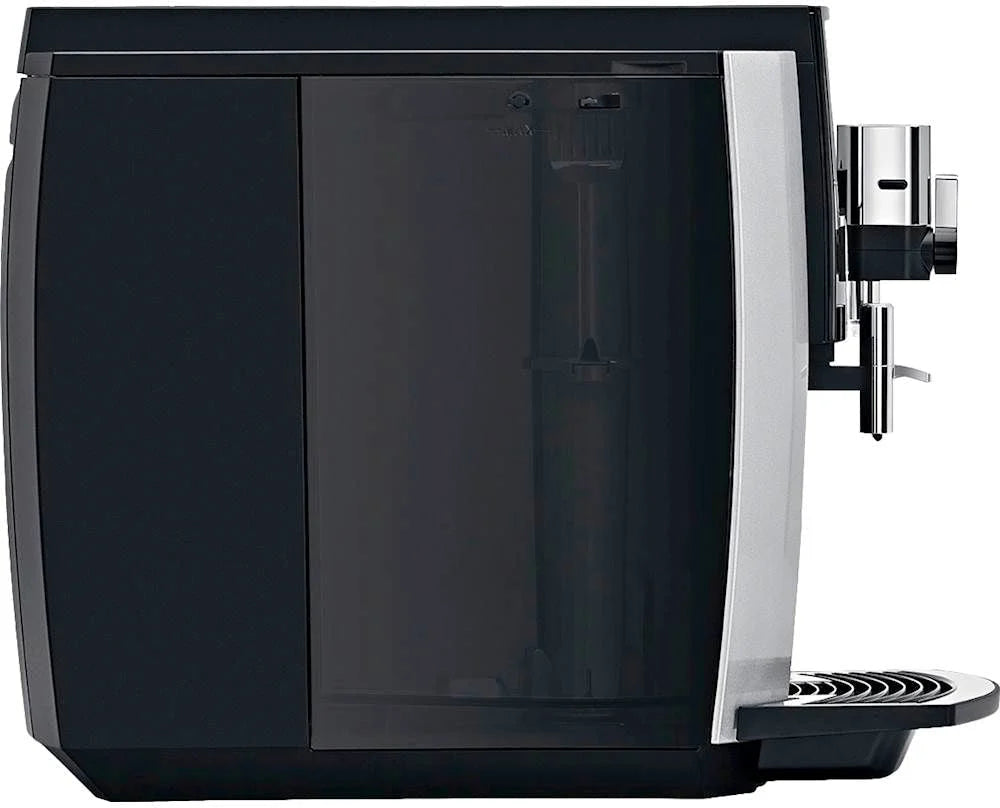 Jura - S8 Espresso Machine with 15 bars of pressure and Milk Frother - Moonlight Silver