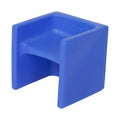 Children's Factory Indoor Outdoor Kids Cube Chair For Classroom & Playroom, Blue
