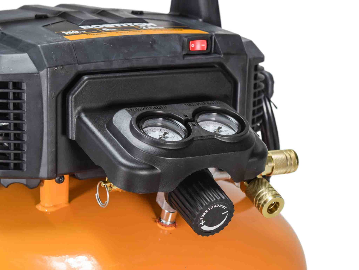 Bostitch BTFP2KIT 2-Piece Nailer and 6 Gallon Oil-Free Pancake Air Compressor Combo Kit