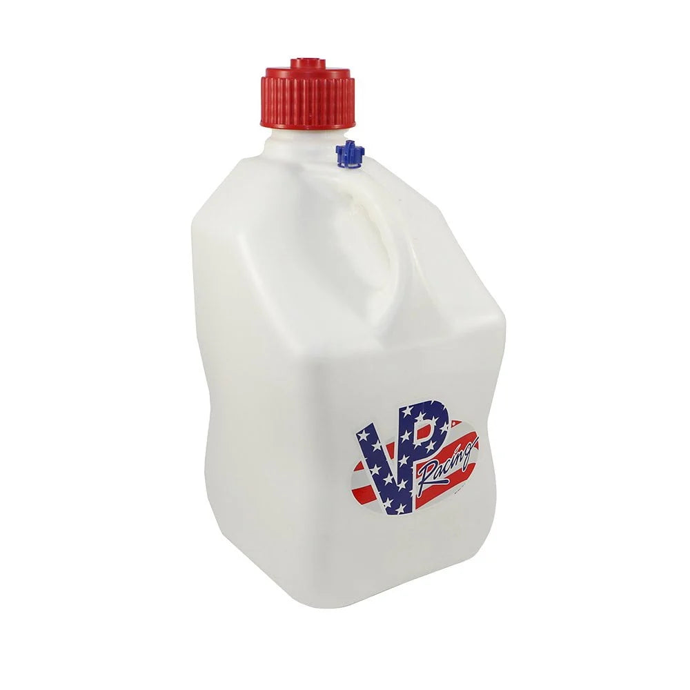 VP Racing Fuels 14 Inch Hose and 5 Gallon Jug, White & Patriotic (2 Pack)