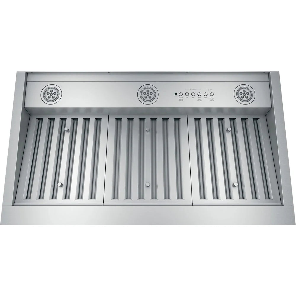 GE - 35 Convertible Range Hood - Stainless steel