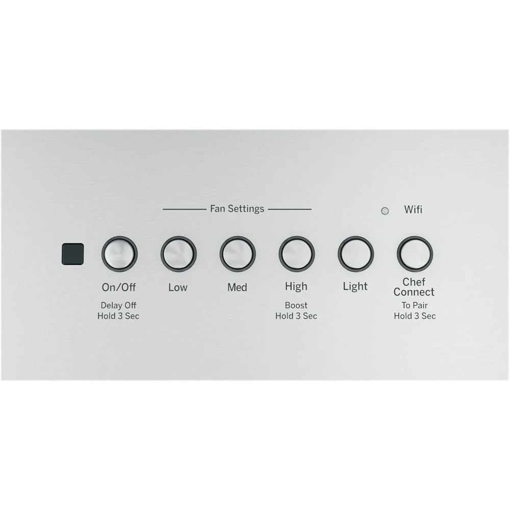 GE - 35 Convertible Range Hood - Stainless steel