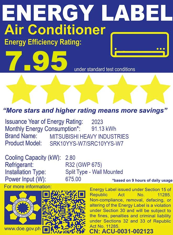 1 HP Split Air Conditioner Premium Configuration