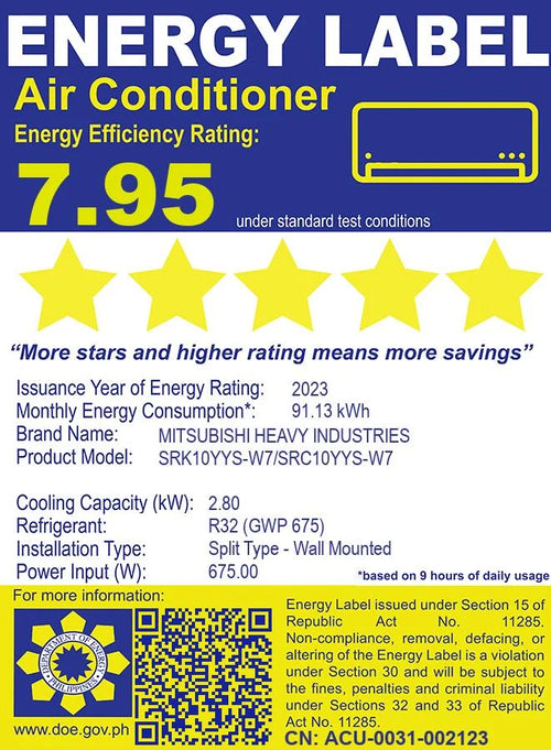 1 HP Split Air Conditioner Premium Configuration