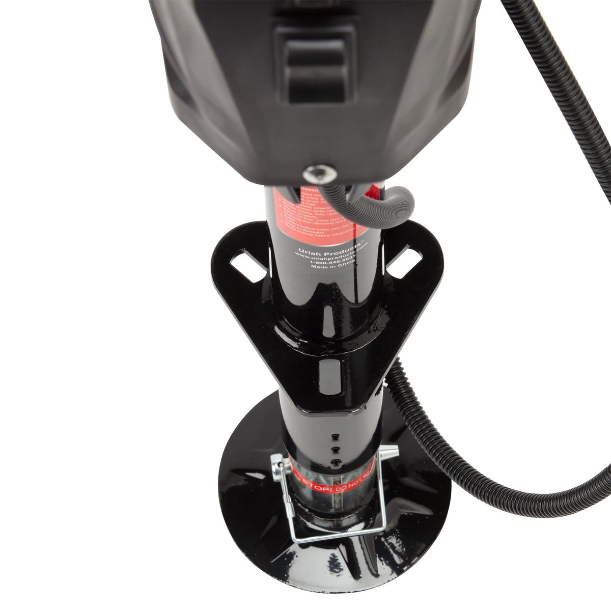 Uriah Products Electric 7 Way Connector 5000lb Lift Capacity Trailer Jack