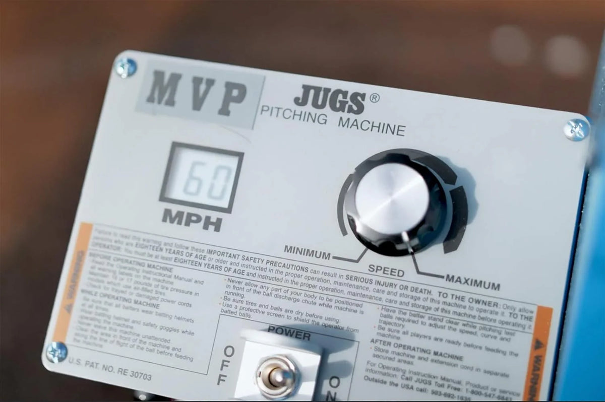 Combo Pitching Machine – Adjustable Up to 60 MPH, for Baseball & Softball, Ideal for Pitching-Machine Leagues