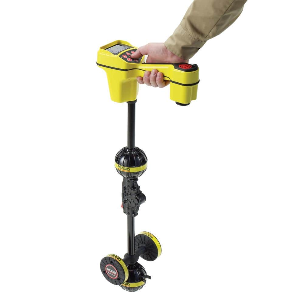 SeekTech SR-20 Utility Pipeline Locator/Receiver with Omni-Directional Antenna System and Compact Folding Mast Design 21893