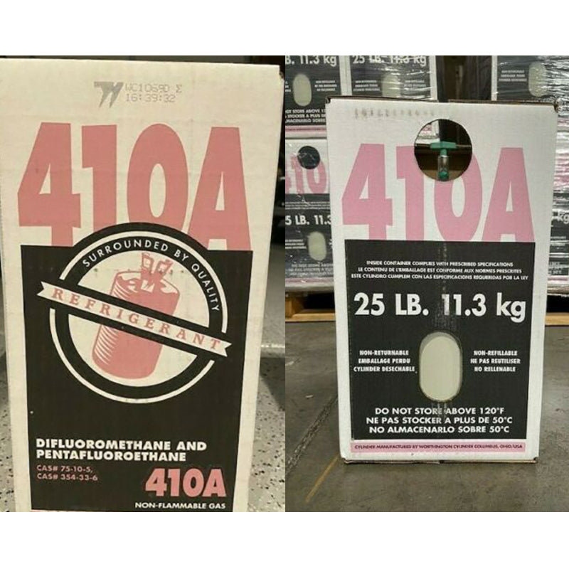 25 lb R410A 410a refrigerant new .