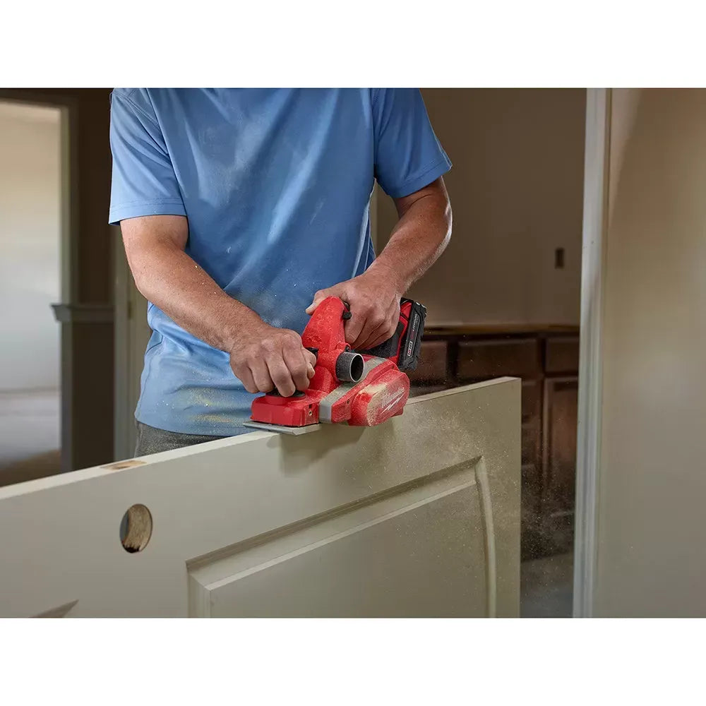Milwaukee Pre-Sale 2623-20 M18 18V 3-1/4-Inch Planer w/ Bevel/Edge Guide - Bare Tool