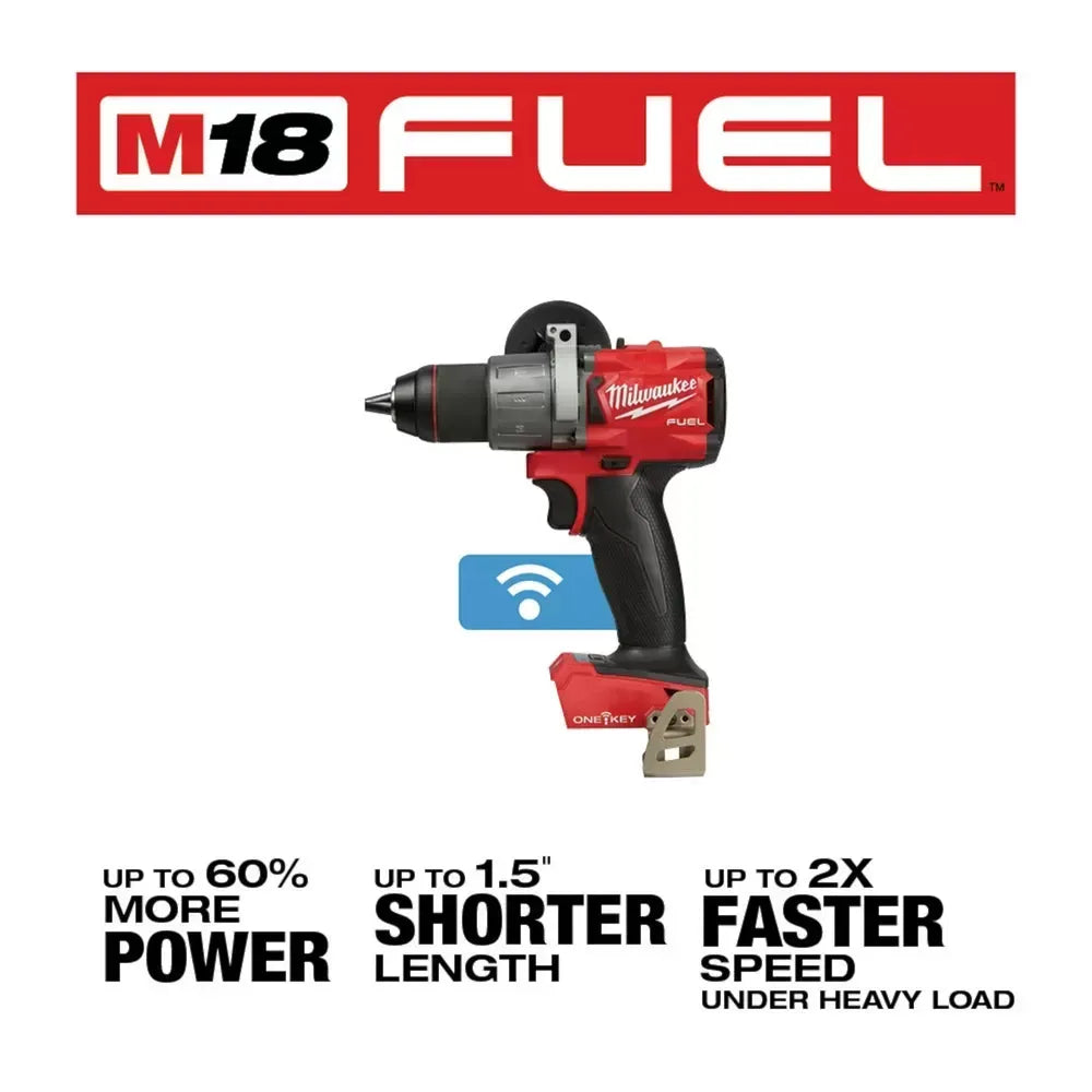 Milwaukee Pre-Sale 2806-80 M18 FUEL 18V 1/2 Cordless Hammer Drill - Bare Tool - Recon