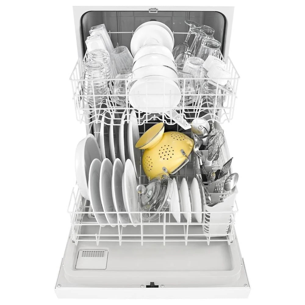 Whirlpool - 24 Tall Tub Built-In Dishwasher - White