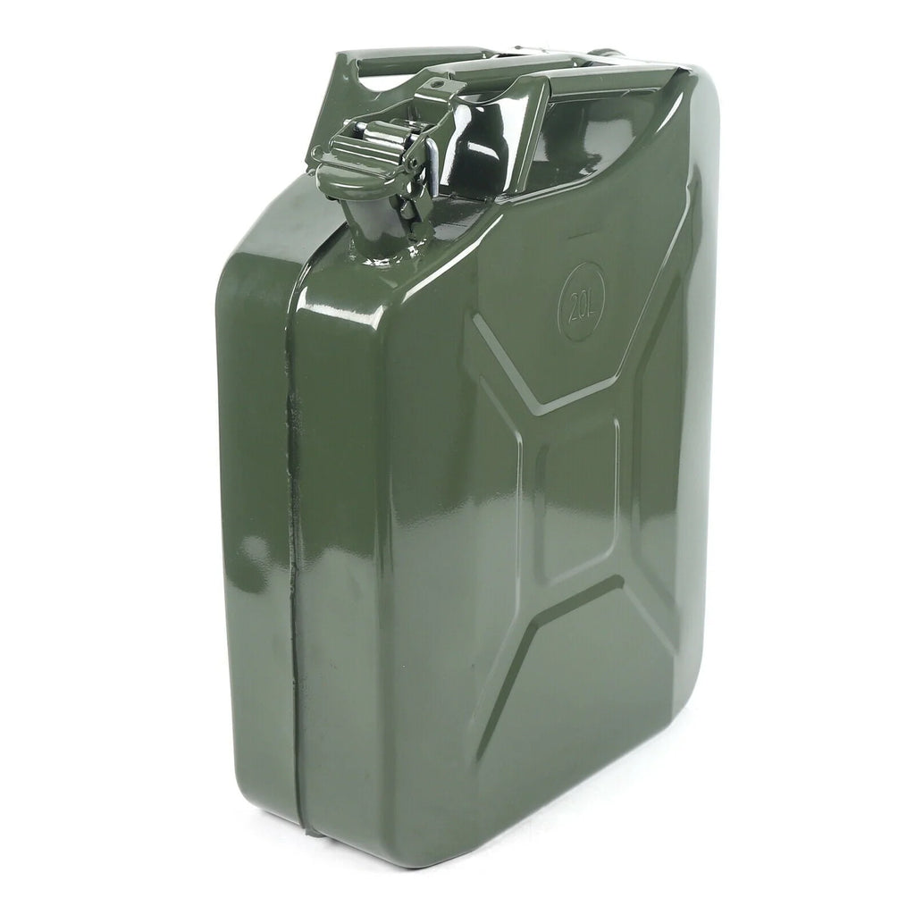 5 Gallon Metal Gas Can Fuel Container Gasoline Refill Tank Emergency Backup Diesel