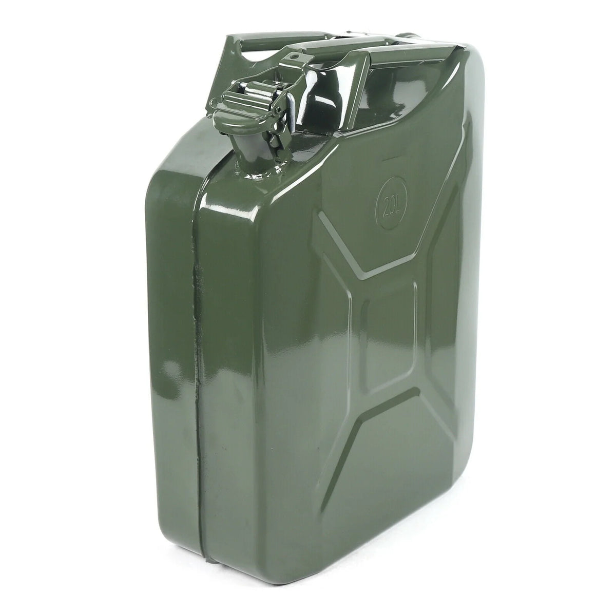 5 Gallon Metal Gas Can Fuel Container Gasoline Refill Tank Emergency Backup Diesel