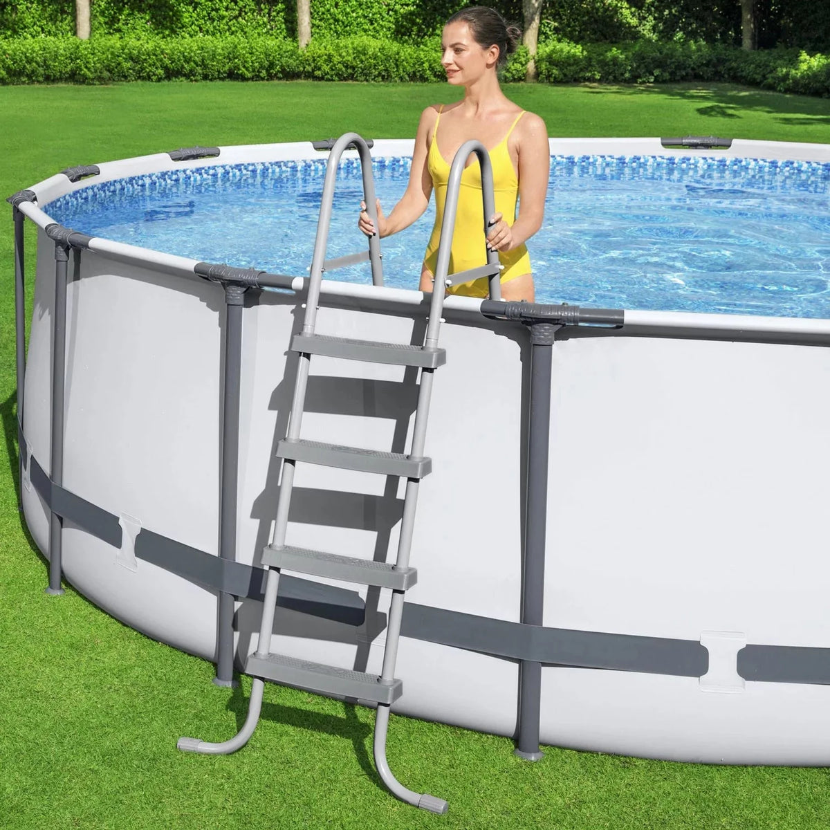 Bestway Steel Pro MAX 14' x 48 Round Above Ground Swimming Pool Set