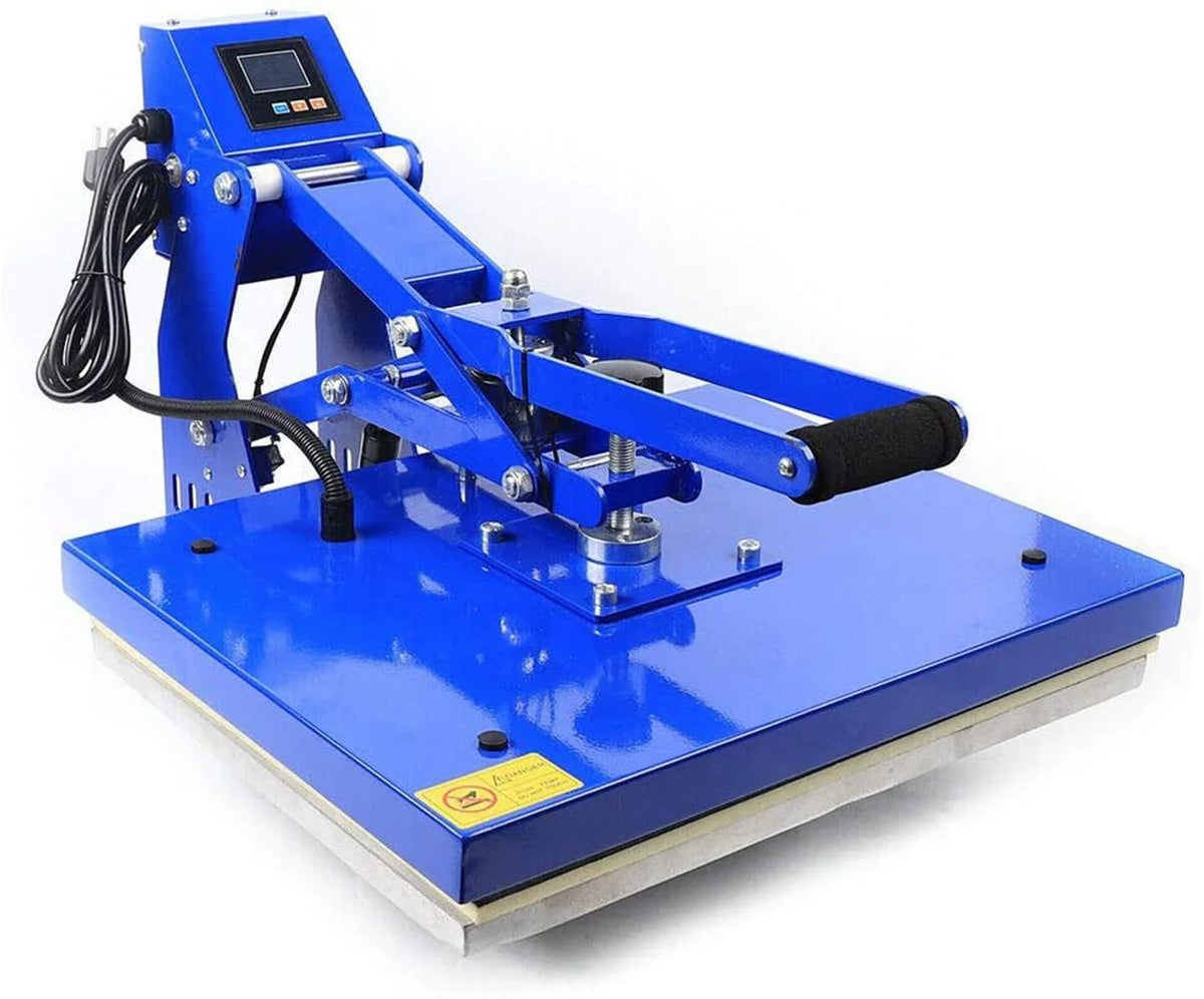 WUZSTAR Auto Open Heat Press Transfer,Clamshell Base T-shirt Sublimation Machine 16x20