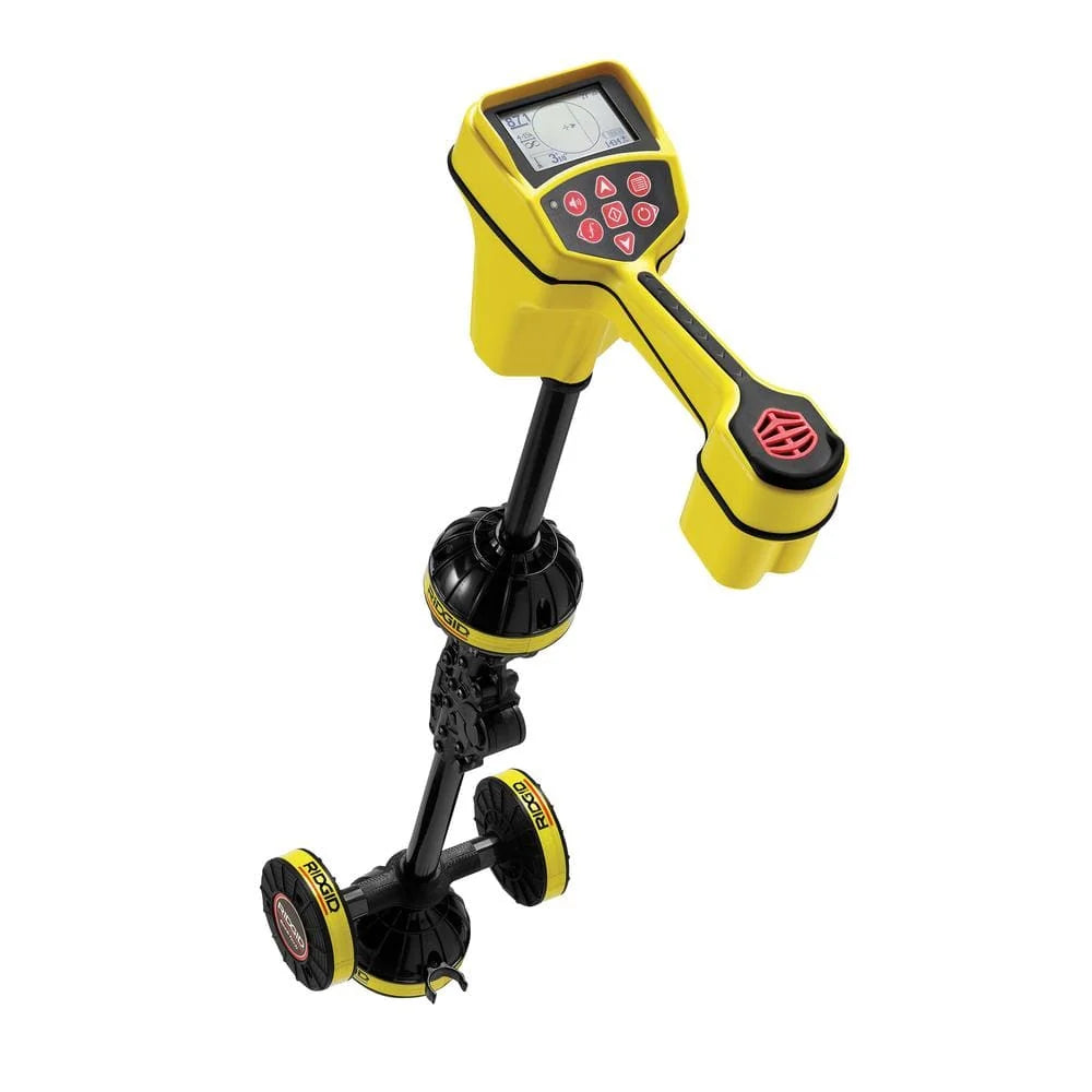 SeekTech SR-20 Utility Pipeline Locator/Receiver with Omni-Directional Antenna System and Compact Folding Mast Design 21893