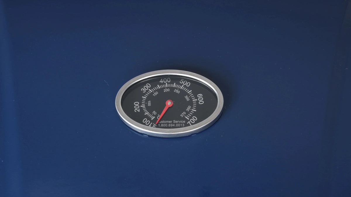 RevoAce 3 Burner Propane Gas Grill Including a Side Burner, Blue Sapphire, GBC1729WBS, New