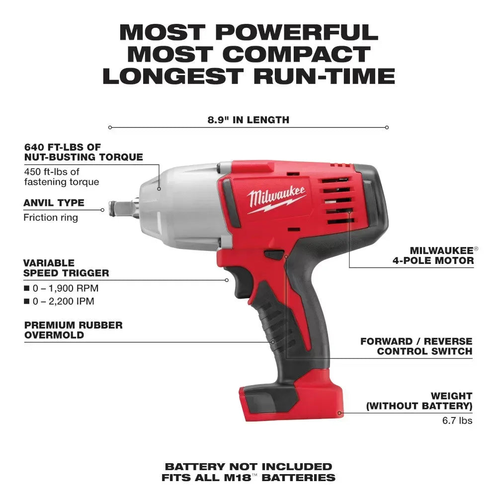 Milwaukee Pre-Sale 2696-26A M18 18V 6 Tool Cordless Combo Kit w/ Impact and Multi-Tool