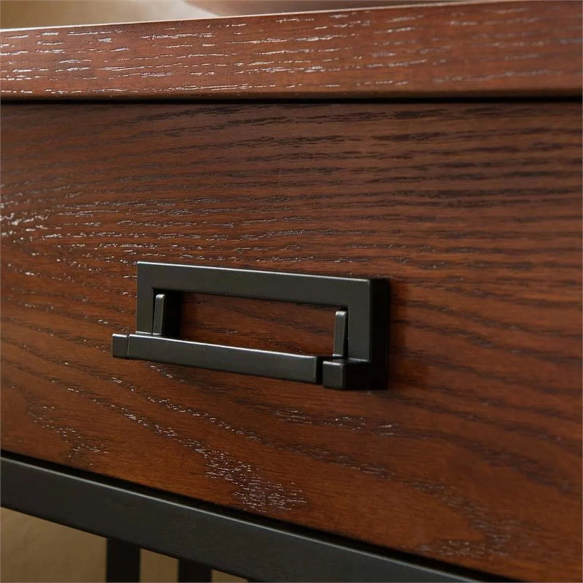 Bowery Hill 1 Drawer Nightstand in Mission Oak