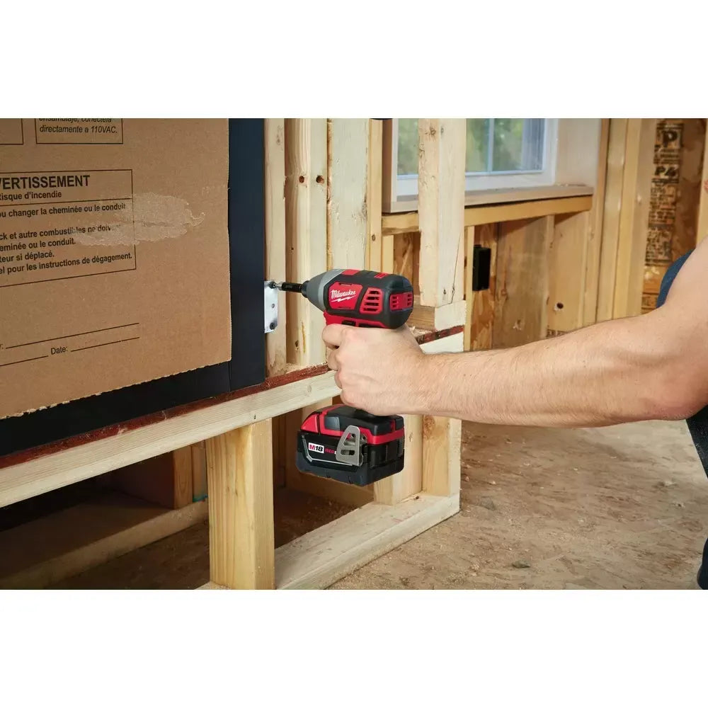 Milwaukee 2696-24 M18 18V Cordless Power Lithium-Ion 4-Tool Combo Kit